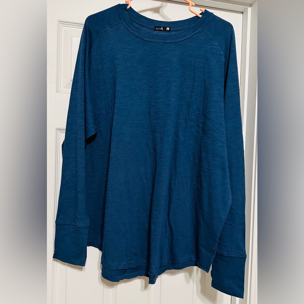 Siva Women’s Longsleeve Blue Shirt